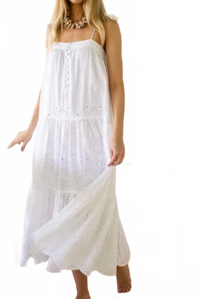 Marea Camille Dress In White