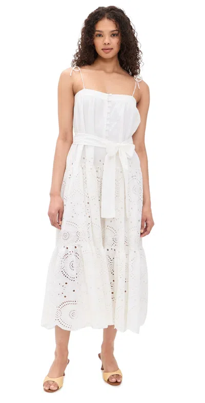 Marea Camille Dress White Eyelet
