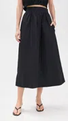 Marea Charlotte Skirt In Black In Black