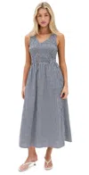 Marea Cora Dress Navy Gingham