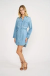 Marea Denim Shirt Dress