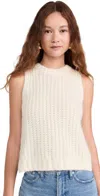 Marea Emelia Top Ivory In Ivory