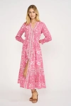 Marea Francesca Dress In Pink