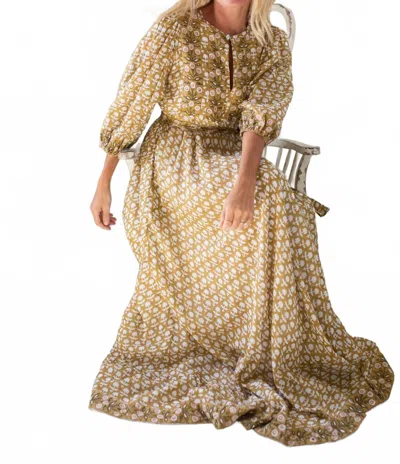 Marea Goldenrod House Dress