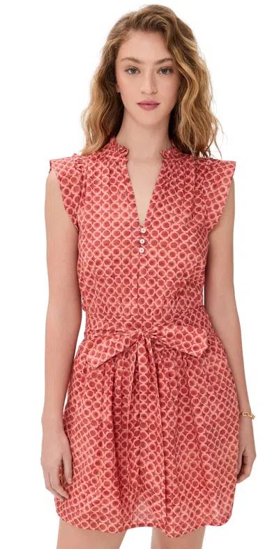Marea Liz Dress Pink Porto Print
