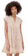 Marea Mackenzie Dress White Marigold Thistle In Neutral