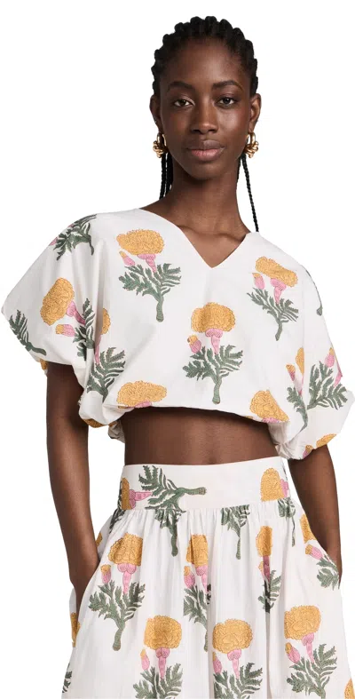 Marea Marigold Top Marigold