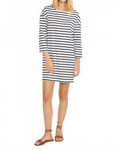 MAREA MARINER MINI DRESS IN NAVY/WHITE
