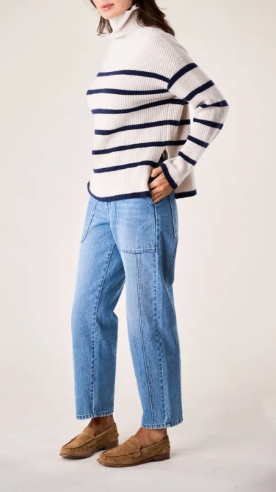 Marea Martine Sweater In White