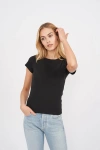 Marea Pointelle Crewneck Tee