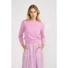 Marea Puff Sleeve Cashmere Crewneck