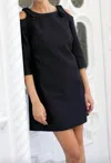 Marea Rosa Mini Dress In Black In Black