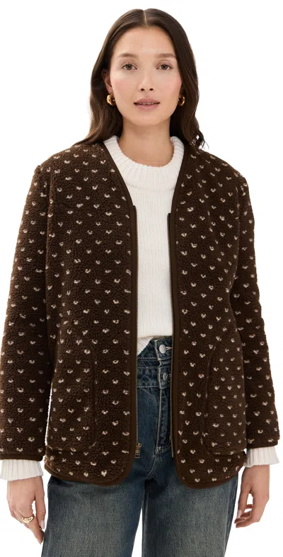 Marea Sherpa Barn Jacket Sherpa Barn Chestnut