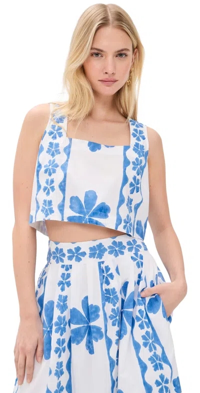 Marea Sloane Tank Sea Dahlia