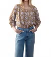 Marea Sophie Top In Tinsel Lorient In Multi