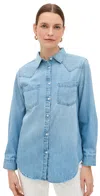 Marea The Chambray Western Shirt Denim In Denim