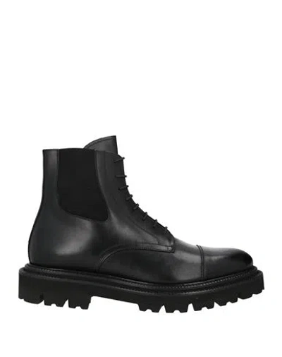Marechiaro 1962 Man Ankle Boots Black Size 10 Leather
