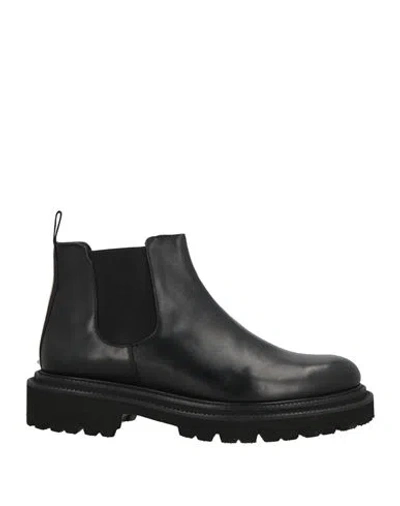 Marechiaro 1962 Man Ankle Boots Black Size 11 Calfskin