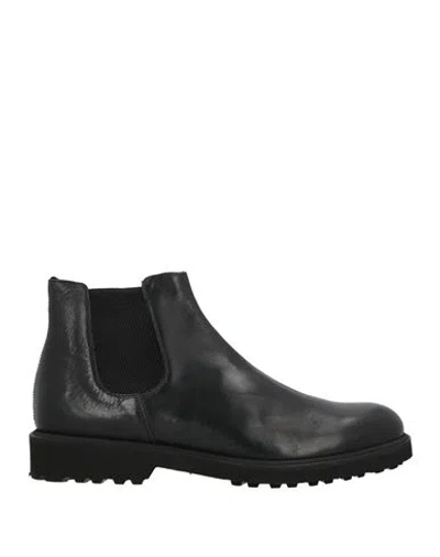 Marechiaro 1962 Man Ankle Boots Black Size 11 Leather