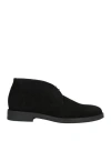 Marechiaro 1962 Man Ankle Boots Black Size 12 Soft Leather