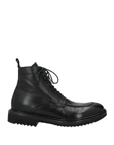 Marechiaro 1962 Man Ankle Boots Black Size 7 Leather