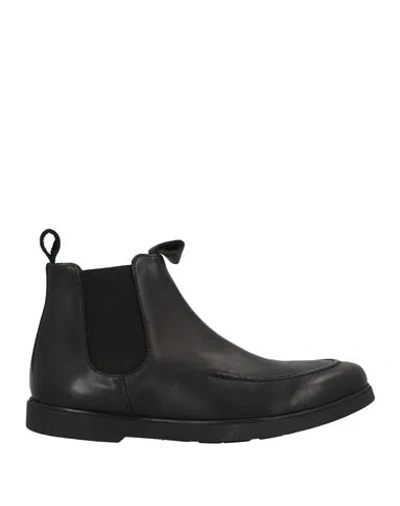 Marechiaro 1962 Man Ankle Boots Black Size 8 Calfskin