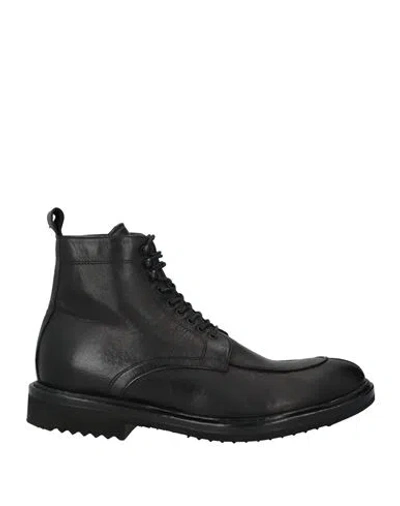 Marechiaro 1962 Man Ankle Boots Black Size 9 Leather