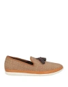 Marechiaro 1962 Man Espadrilles Camel Size 10 Leather In Beige