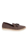 Marechiaro 1962 Man Espadrilles Cocoa Size 7 Leather In Brown