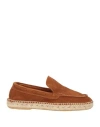 Marechiaro 1962 Man Espadrilles Tan Size 7 Soft Leather In Brown