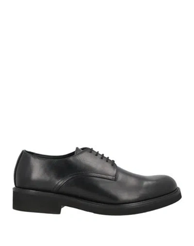Marechiaro 1962 Man Lace-up Shoes Black Size 13 Leather