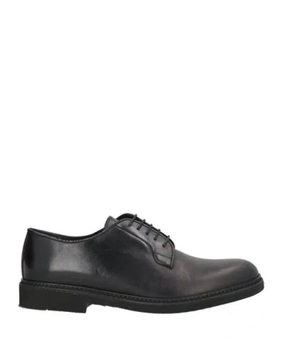 Marechiaro 1962 Man Lace-up Shoes Black Size 6 Calfskin