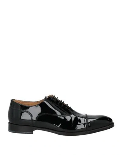 Marechiaro 1962 Man Lace-up Shoes Black Size 7.5 Leather