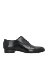 Marechiaro 1962 Man Lace-up Shoes Black Size 11 Soft Leather In Black