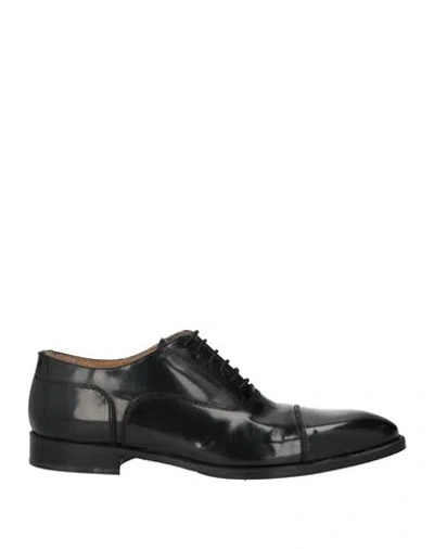 Marechiaro 1962 Man Lace-up Shoes Black Size 8.5 Leather