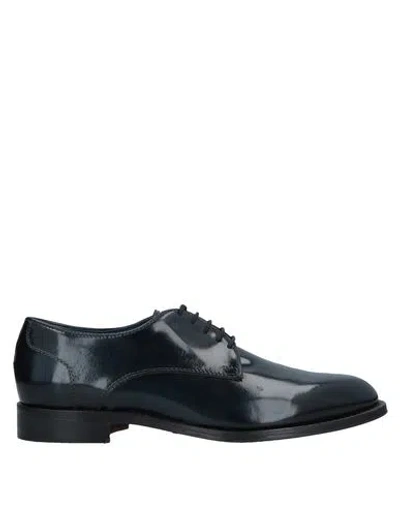 Marechiaro 1962 Man Lace-up Shoes Midnight Blue Size 6 Soft Leather