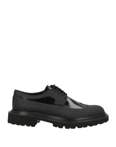 Marechiaro 1962 Man Lace-up Shoes Black Size 12 Leather