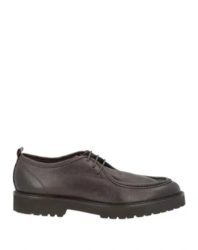 Marechiaro 1962 Man Lace-up Shoes Chocolate Brown Size 12 Leather