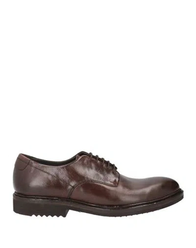 Marechiaro 1962 Man Lace-up Shoes Dark Brown Size 11 Leather