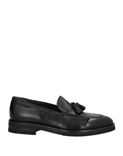 Marechiaro 1962 Man Loafers Black Size 10 Calfskin
