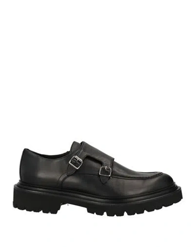 Marechiaro 1962 Man Loafers Black Size 7 Calfskin