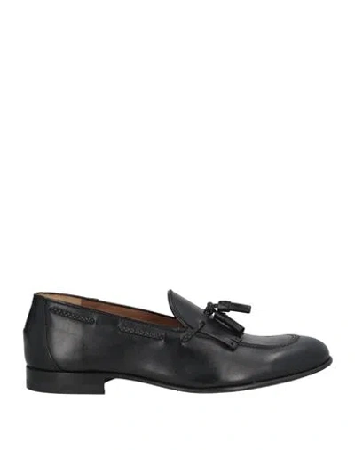 Marechiaro 1962 Man Loafers Black Size 9 Calfskin