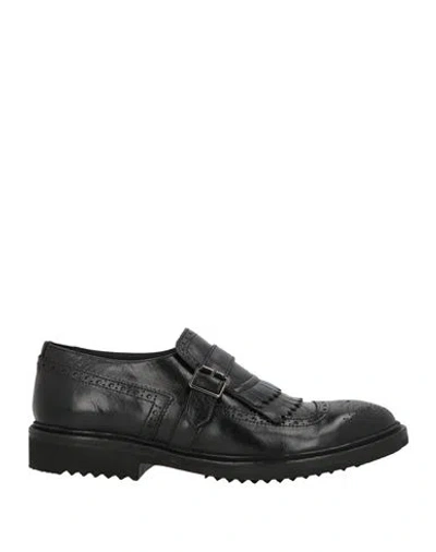 Marechiaro 1962 Man Loafers Black Size 9 Leather