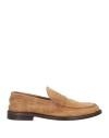 Marechiaro 1962 Man Loafers Camel Size 10 Leather In Beige