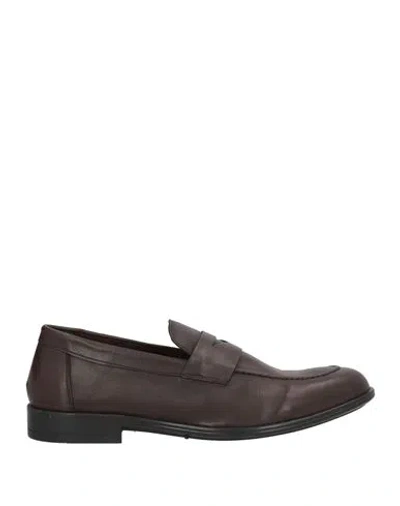 Marechiaro 1962 Man Loafers Dark Brown Size 6 Leather