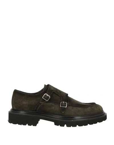 Marechiaro 1962 Man Loafers Dark Green Size 6 Leather