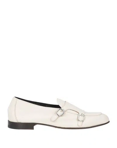 Marechiaro 1962 Man Loafers Ivory Size 9.5 Leather In White