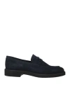 Marechiaro 1962 Man Loafers Midnight Blue Size 9 Soft Leather In Blue