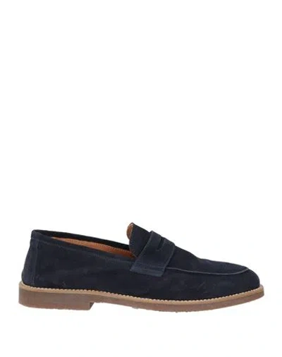 Marechiaro 1962 Man Loafers Navy Size 7 Leather