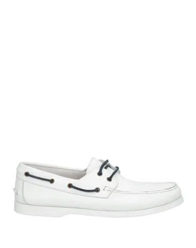 Marechiaro 1962 Man Loafers White Size 12 Leather In White